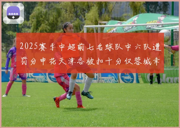 2025赛季中超前七名球队中六队遭罚分申花天津各被扣十分仅蓉城幸免